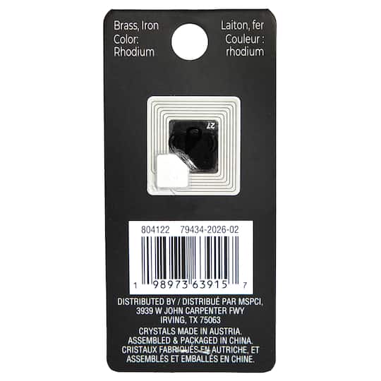 Light Siam Filagree Heart Austrian Crystal Charm by Bead Landing™